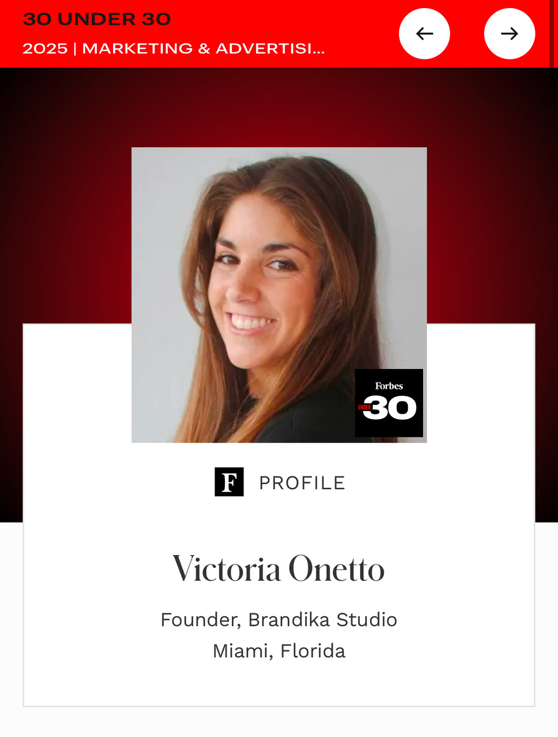 Featured: Forbes 30 Under 30